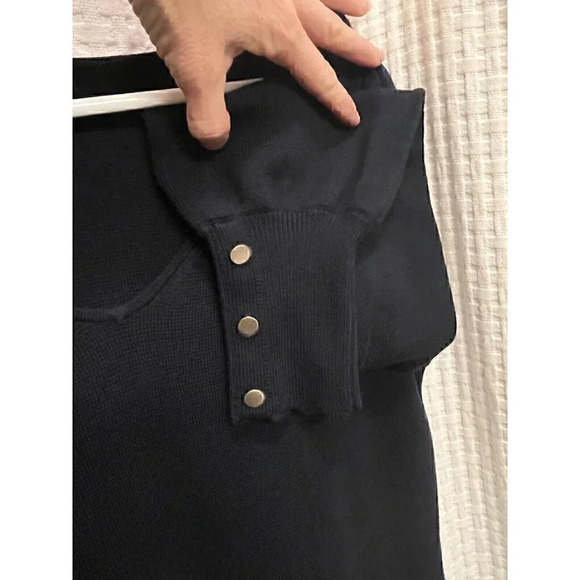 Talbots Size Medium 100% Merino Wool Sweater Dress I7 - Picture 5 of 6